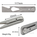 Titanium Pry bar with Wrench Screwdriver